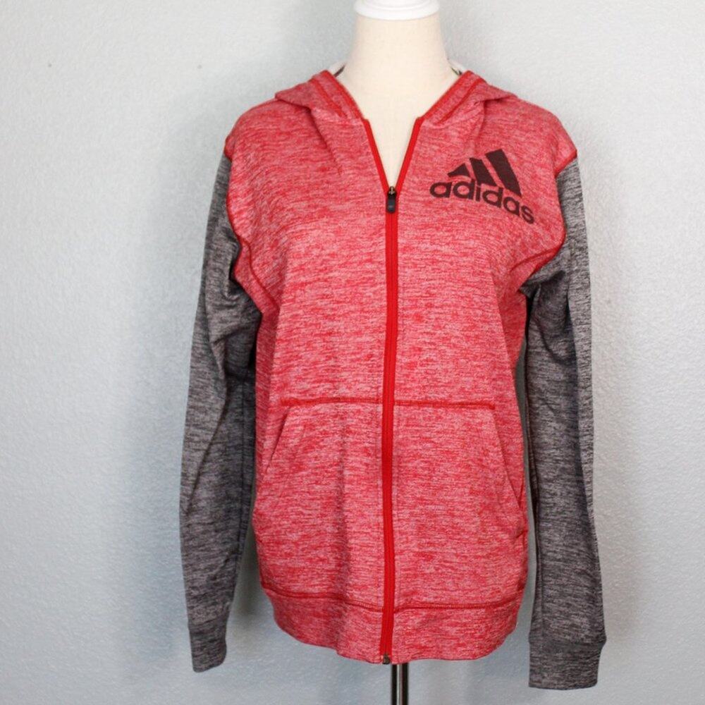 Adidas Performance Team Issue Full Zip Hoodie Siz… - image 1